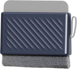 Multifunctional Window & Shower Squeegee with Grout Brush, Blue