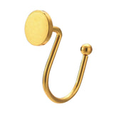 Metal Shower Curtain Hooks Heavy Duty Decorative Curtain Rod Hooks