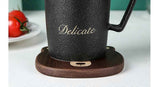 Wooden Drink Coasters for Glasses Tabletop Protection