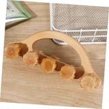 Wooden Ball Hand & Back Massager Tool for Muscle Relaxation