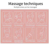 Red Light Facial Lifting Guasha Device, Anti-Aging Portable Electric Face Massager
