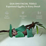 New Guasha Massage Set, 4pcs Gua Sha Facial Scraping Tools for SPA Use