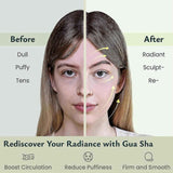 New Guasha Massage Set, 4pcs Gua Sha Facial Scraping Tools for SPA Use