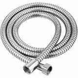 Long Stainless Steel Shower Hose, Chrome Finish, Durable Shower Pipe