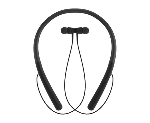 Bluetooth Earphone Neckband Noise Reduction Wireless Earbud - Black