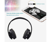 Bluetooth Headphones Wireless,Over Ear Headset with Microphone