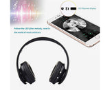 Bluetooth Headphones Wireless,Over Ear Headset with Microphone