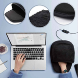 USB Electric Heated Mouse Pad Hand Warmer - Reusable, 3 Temperatures