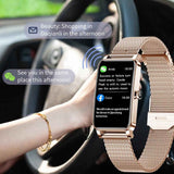 Smart Watch for Women Fitness Tracker Sport Bracelet for Android iOS Phones Gold
