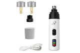2-Speed Dog Nail Grinder Pet Nail Grinder Super Quiet Rechargeable Electric Dog Nail Trimmer for Large Medium Small Dogs