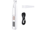 Dog Cat Paw Trimmer 18mm Widen Pet Hair Clipper Dog Clippers for Grooming With LED Light LED Display Rechargeable