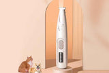 Dog Cat Paw Trimmer 18mm Widen Pet Hair Clipper Dog Clippers for Grooming With LED Light LED Display Rechargeable