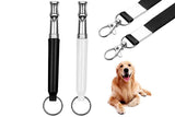 2 Pack Pet Dog Training Whistle Ultra Sonic Adjustable Pitch