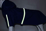 Pet Raincoat Outdoor Waterproof Dog Poncho for Small and Medium Dogs - Blue