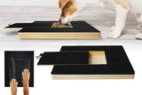 Dog Scratch Pad for Nails Scratching Board with Treat Box