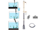 Electric Fish Tank Vacuum Cleaner Sand Washer Aquarium Gravel Cleaner Battery Operated