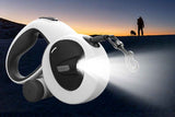 5m Auto Retractable Dog Leash with LED Light Pet Walking Lead for Small Medium Large Dogs - L
