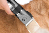 Pet Grooming Clippers Cat Grooming Kit Cordless Low Noise Pet Hair Clipper Trimmer Shaver for Dogs Cats Animals Adjustable Clipper Comb & Detachable Blades Dog Trimmer