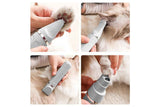 4-in-1 Dog Clipper Dog Grooming Kit with 4 Blade Heads -White