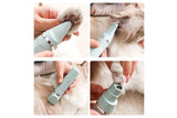 4-in-1 Dog Clipper Dog Grooming Kit with 4 Blade Heads -Green