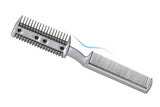 Two Sided Pet Grooming Comb with Razor for Dog Cat Fur Trimming and Thinning