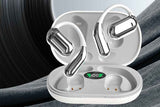 Real-Time AI Translation Earbuds Wireless Headphones for Travel Meetings Learning - White