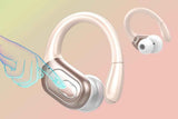 Wireless Bluetooth 5.4 Headphone Over Ear Bud IPX5 Waterproof Earphone for Sport Running - Rose Gold