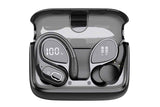 Wireless Bluetooth 5.4 Headphone Over Ear Bud IPX5 Waterproof Earphone for Sport Running - Black