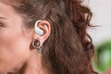 Wireless Bluetooth 5.4 Headphone Over Ear Bud IPX5 Waterproof Earphone for Sport Running - White