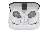 Wireless Bluetooth 5.4 Headphone Over Ear Bud IPX5 Waterproof Earphone for Sport Running - White