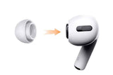 4 Pairs Replacement Ear Tips For AirPods Pro 2nd 1st Generation With Portable Storage Box
