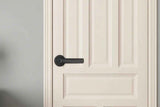 5 in 1 Smart Door Lock Fingerprint Door Knob with IC Cards and Backup Keys - Black
