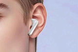 Wireless Earbuds Bluetooth 5.3 In-Ear Headphones with Noise Cancelling Mic IPX7 Waterproof Sports Earphones - White