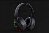 Wireless Gaming Headset Headphone with Microphone Volume - Black