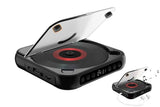 Portable CD Player Bluetooth 5.3 with HiFi Speakers Rechargeable Walkman Supports CD USB MP3 for Home - Black