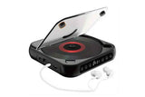 Portable CD Player Bluetooth 5.3 with HiFi Speakers Rechargeable Walkman Supports CD USB MP3 for Home - Black