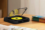 Portable CD Player Bluetooth 5.3 with HiFi Speakers Rechargeable Walkman Supports CD USB MP3 for Home - Black