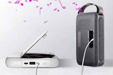 Portable CD Player Bluetooth 5.3 with HiFi Speakers Rechargeable Walkman Supports CD USB MP3 for Home - White
