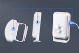 Wireless Motion Sensor Doorbell Door Chime Alarm Indoor for Business Caregiver Reminder