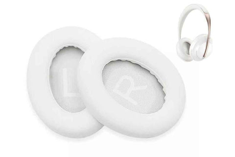 A Pair Cushion Ear Pads Soft Replacement for Bose 700 Noise Canceling NC700 Headphones -White