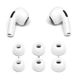 Replacement Ear Tips for AirPods Pro Memory Foam Ear Buds Anti-Slip Eartips with Portable Storage Box -Gray