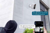 Security Cameras Wireless Outdoor Home Indoor Camera with Color Night Vision Motion Detection -White