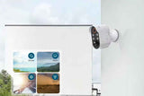 Security Cameras Wireless Outdoor Home Indoor Camera with Color Night Vision Motion Detection -White