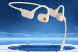 Open Ear Headphones Bluetooth 5.3 Wireless Air Conduction Headphones Sport Earbuds for Running Cycling Workouts - Beige