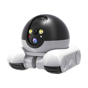 Tank Shape Smart Security Camera with Dual Screen Monitoring