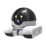 Tank Shape Smart Security Camera with Dual Screen Monitoring