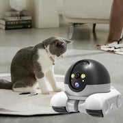 Tank Shape Smart Security Camera with Dual Screen Monitoring