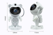 Astronaut Galaxy Projector Star Projector Bluetooth Speaker White Noise