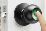 Fingerprint Door Lock Smart Fingerprint Door Knob with Lock Biometric Door Lock with App Control & Key Bluetooth Smart Door Lock with Handle