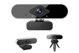 4K Full HD USB Webcam with Microphone for Desktop and Laptop